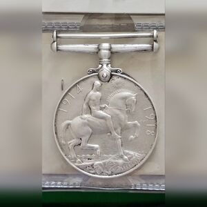 1914-1918 Silver Military Victory Medal Pendant